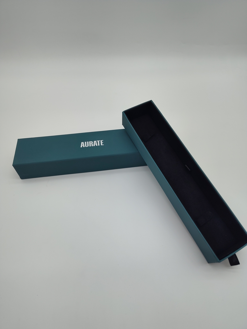 Aurate Teal Jewelry Box